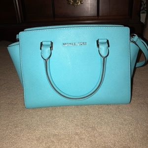 Michael Kors Selma Saffiano Leather Medium Satchel